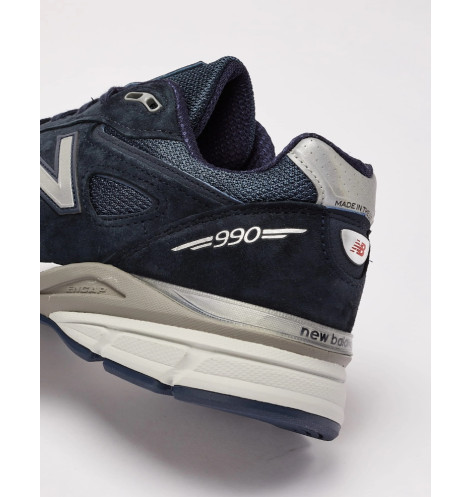 New Balance 990V4 Made In USA Navy