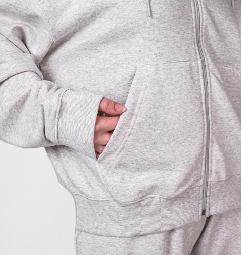 Толстовка жіноча New Balance Full-Zip White WJ41501AHH M
