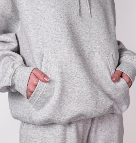 Світшот жіночий New Balance Sport Essentials Fleece Grey WT41510AHH L