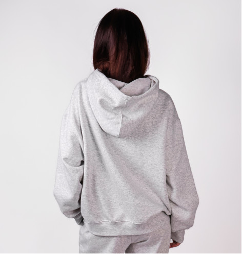 Світшот жіночий New Balance Sport Essentials Fleece Grey WT41510AHH L