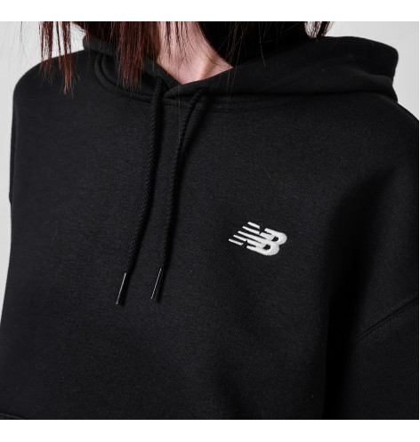 Худі жіноче New Balance Essentials Fleece Black WT41510BK XS