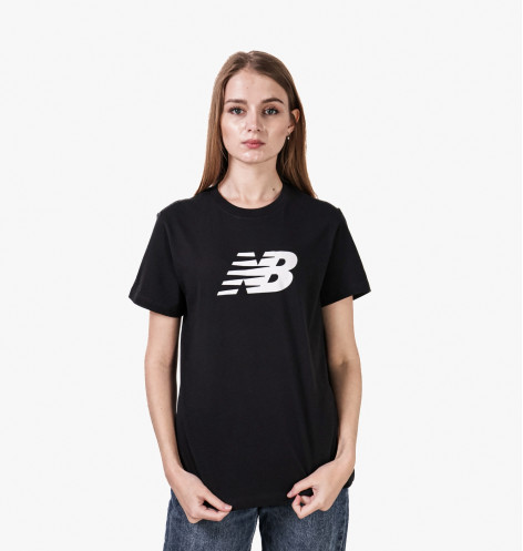 Футболка жіноча New Balance Sport Jersey Logo Black WT43582BK XS
