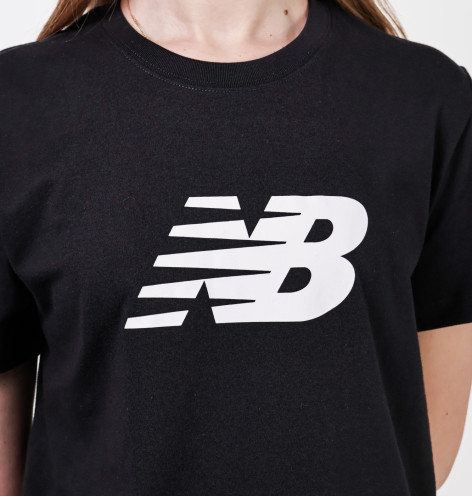Футболка жіноча New Balance Sport Jersey Logo Black WT43582BK XS