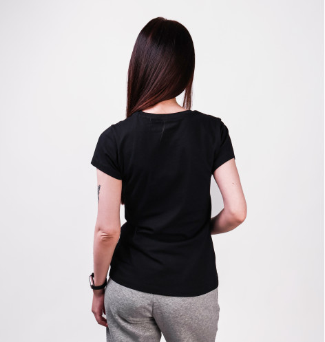 Футболка жіноча New Balance Ess Stacked Logo Black WT91546BK XS
